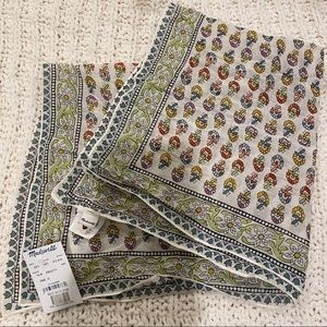 Madewell square scarf